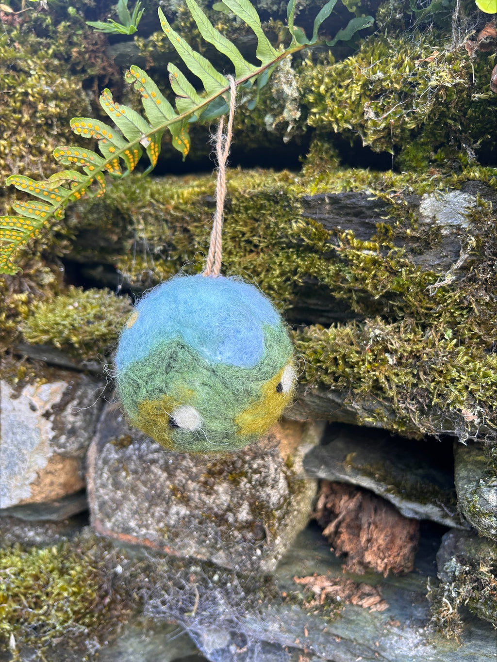 Lake District Sheep Landscape Christmas Bauble