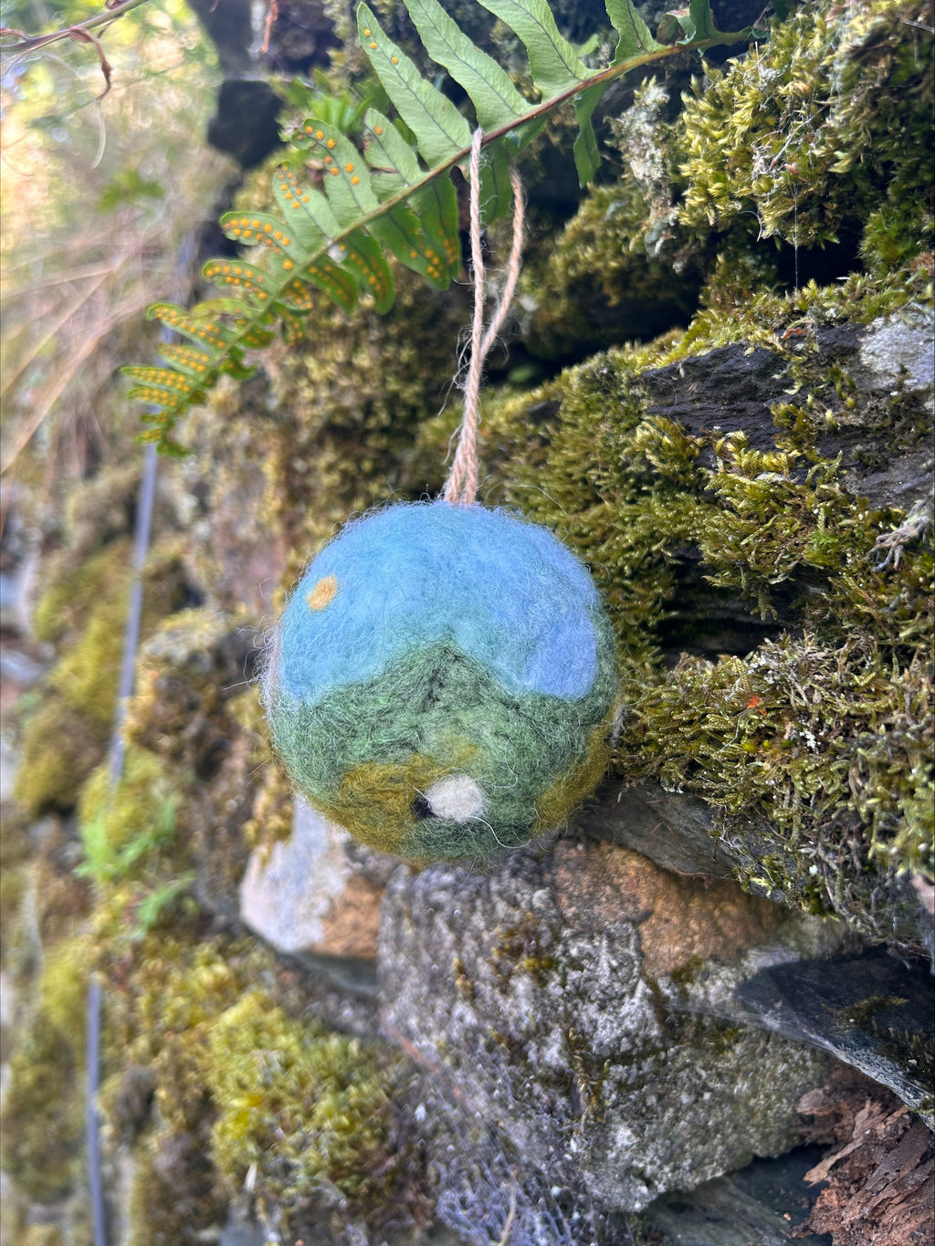 Lake District Sheep Landscape Christmas Bauble